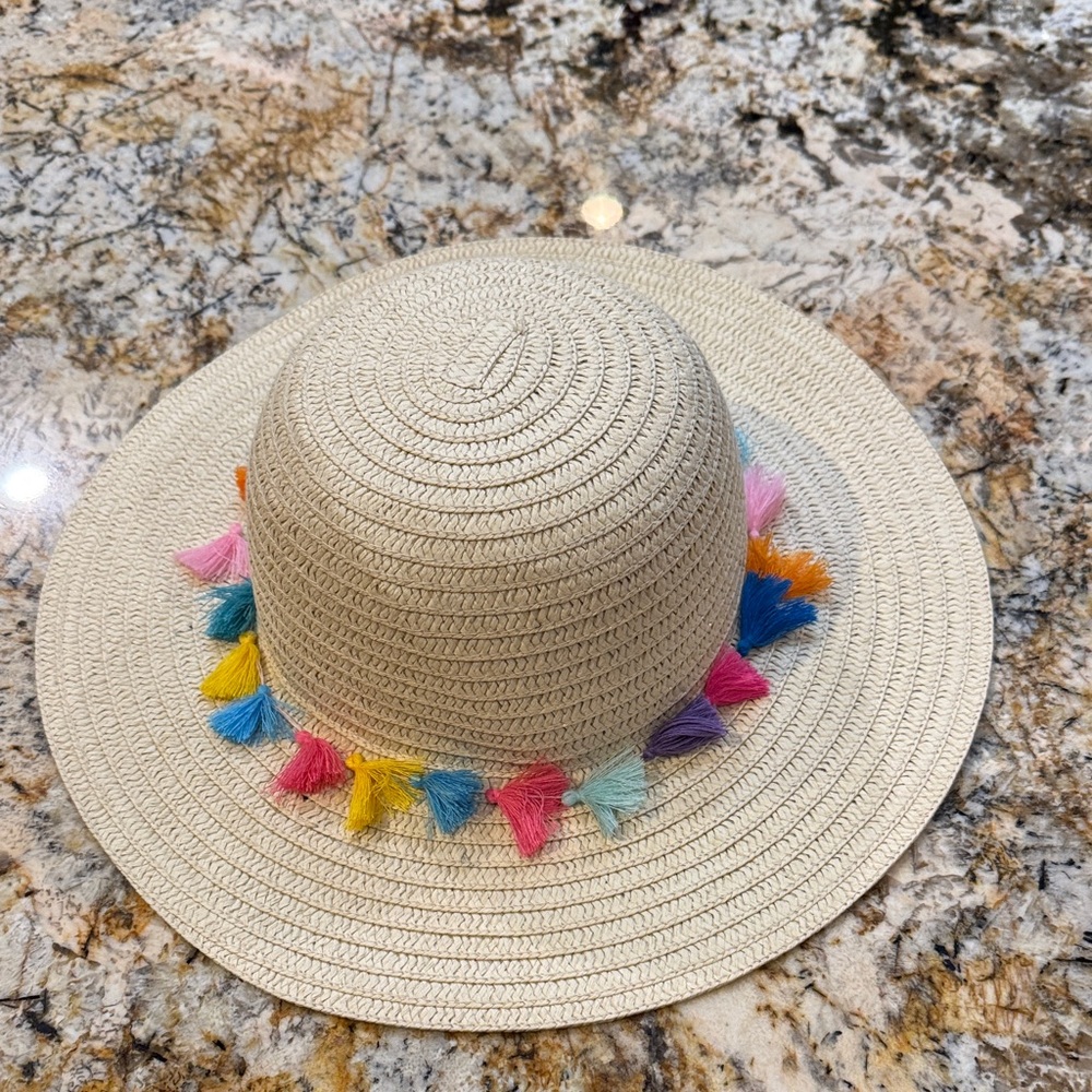 Tucker + Tate Cream Straw Hat